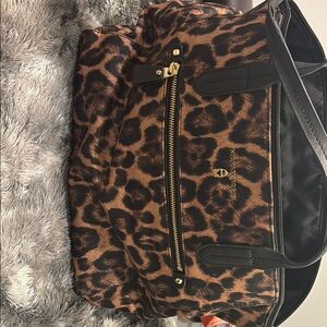 Michael Kors Leopard Print Tote Bag